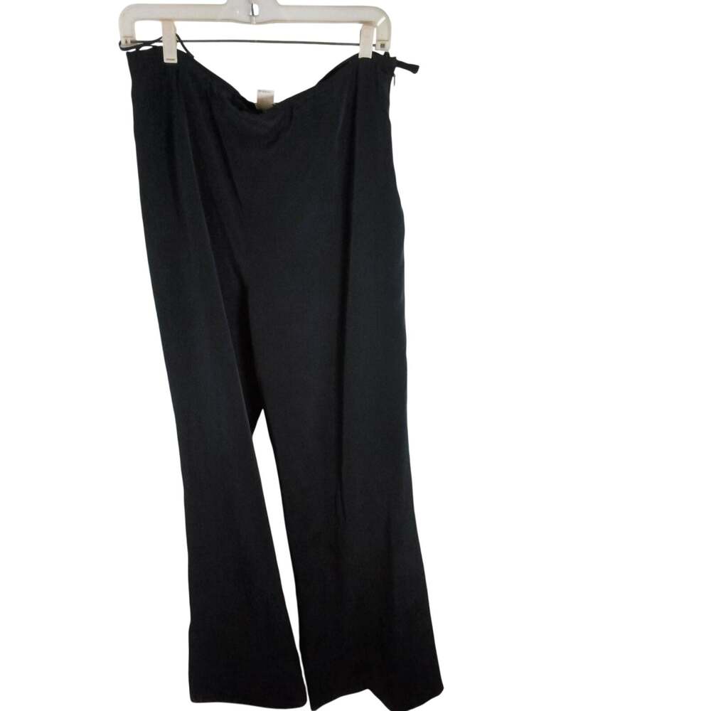 NWT Zola Evening Black Wide Leg Fluid Dress Trousers - Size 14